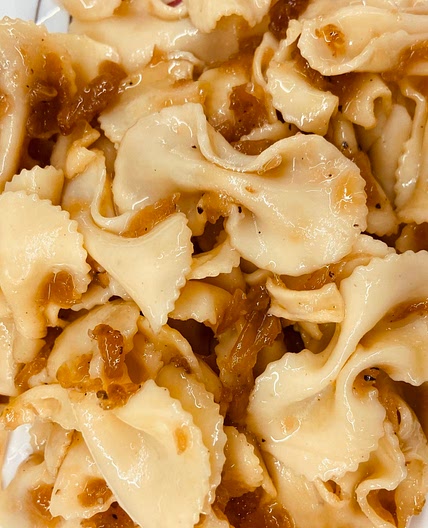 Cabbage Bowtie Pasta