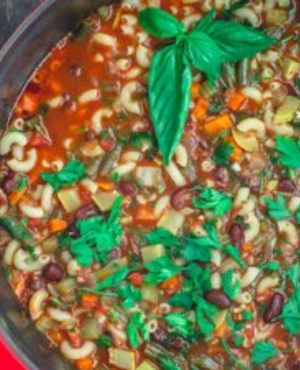 Simple Italian Minestrone Soup