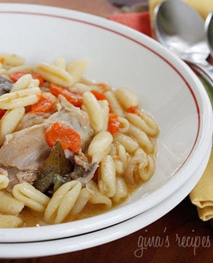 Chicken and Cavatelli Soup