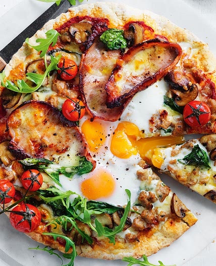 Big breakfast pizza recipe