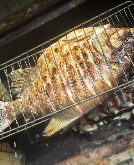 Pacu Assado na Brasa