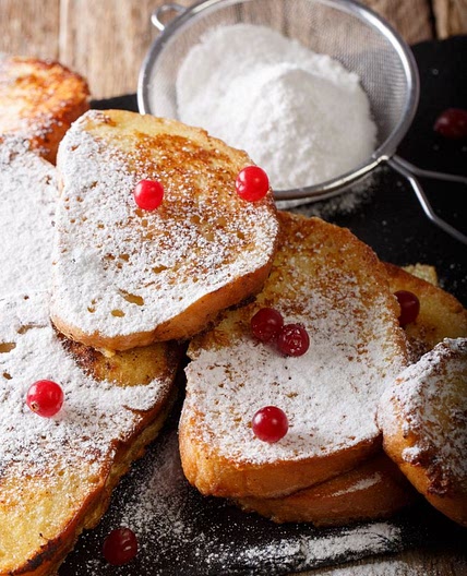 Rabanada de pão de forma