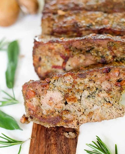 Breakfast Meatloaf (Paleo, Whole30 + Keto)