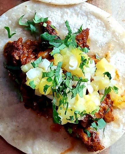 Honey Sriracha Chicken TACOS