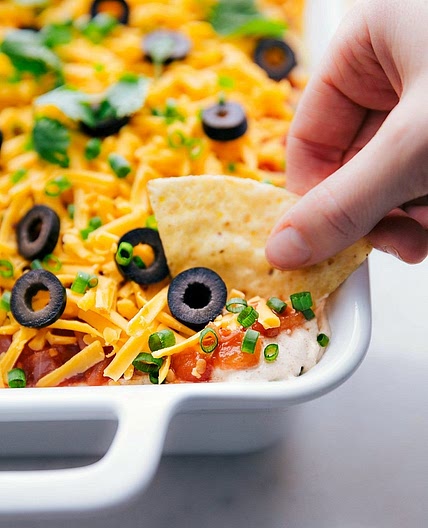 Mom's 7-Layer Bean Dip