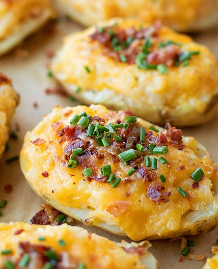 Loaded Twice Baked Potatoes Recipe