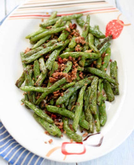 Szechuan Dry Fried Green Beans