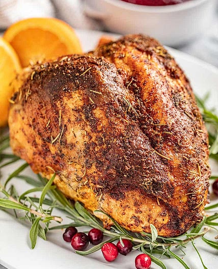 Simple Oven Roasted Turkey Breast