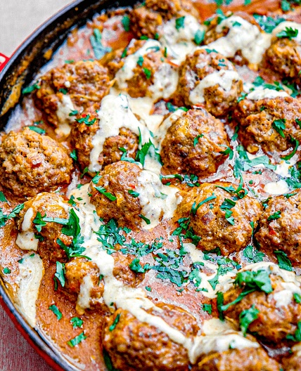 Creamy Coconut Curry Meatballs