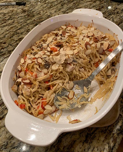 Slimmed-down Chicken Tetrazzini
