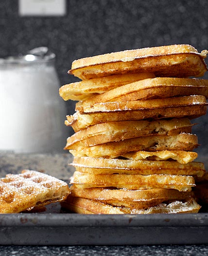 essential raised waffles