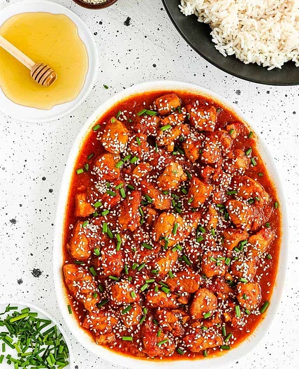 Instant Pot Korean Kimchi Chicken