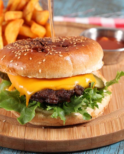 Hambúrguer de carne moída