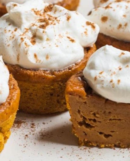 Pumpkin Pie Cupcakes – 3 Smart Points