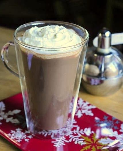 Chocolate Eggnog Milkshake 