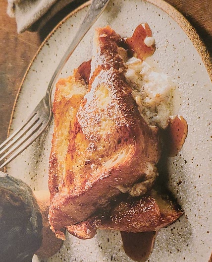 Stuffed Egg-Battered Toast