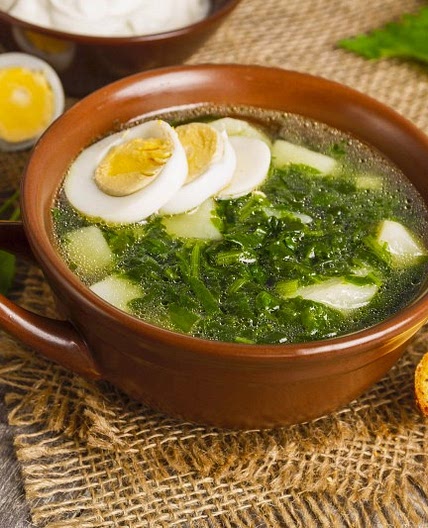 Ščaŭje - Traditional Belarusian Sorrel Soup - Global Storybook