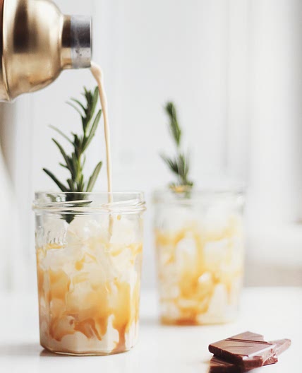 Salted Caramel White Russians. - KATE LA VIE