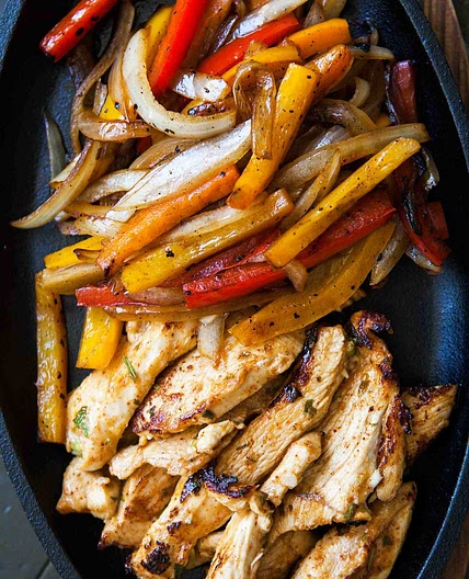 Damn Good Chicken Fajitas