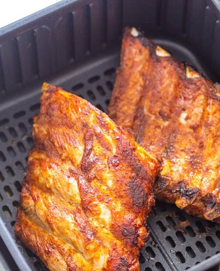 Air Fryer Tender Juicy Smoked BBQ Ribs