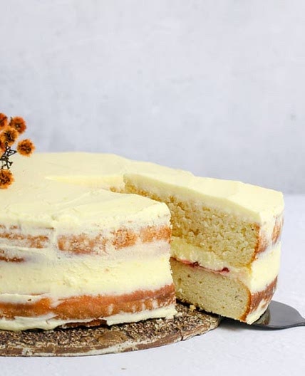Keto Vanilla Cake