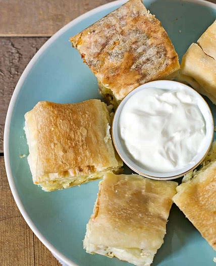Bosnian Cheese Pie (Pita Sirnica)