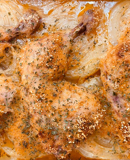 Parsley Breaded Chicken Bottoms