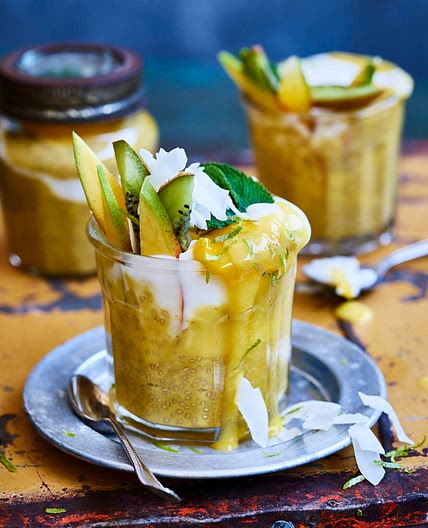 GRAB & GO TROPICAL CHIA SEED PUDDINGS - Avant-Garde Vegan