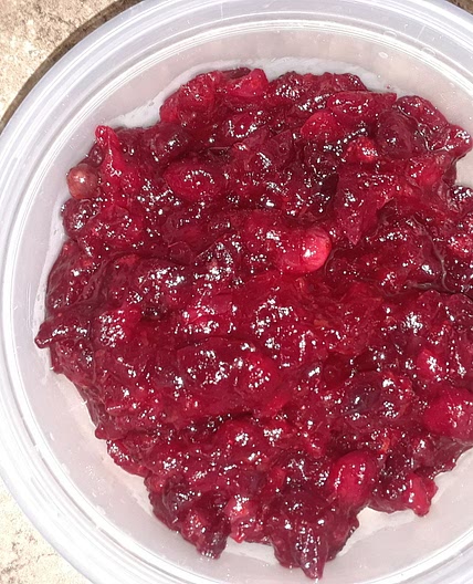 Cranberry Orange Sauce