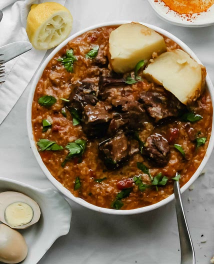 This Bukharian Jewish Meaty Rice Dish is the Crockpot Meal You Need | The Nosher