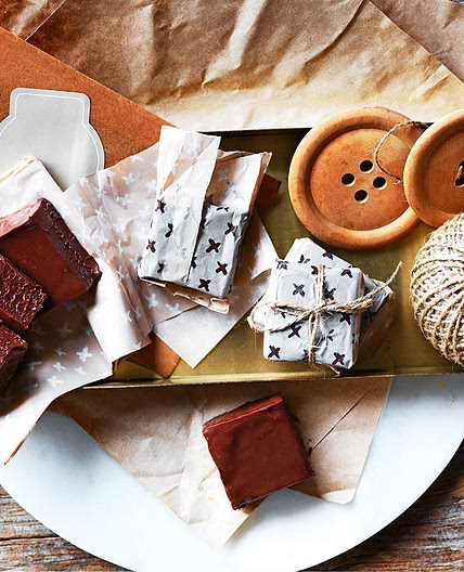 Chocolate peppermint fudge