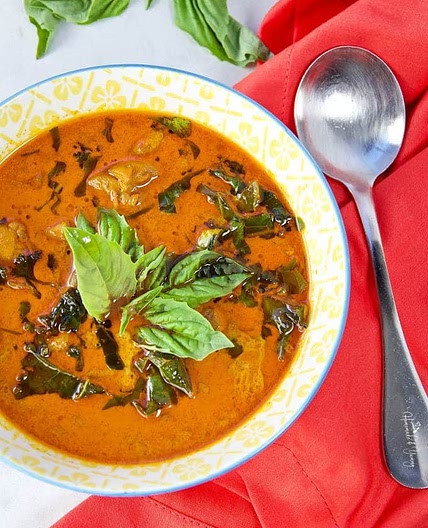 Cambodian Food Authentic Creamy Pineapple Soup
