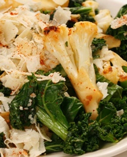Kale Cauliflower Saute