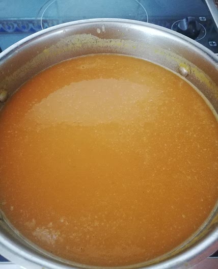 Vegan pumpkin soup