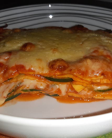 Courgette lasagna