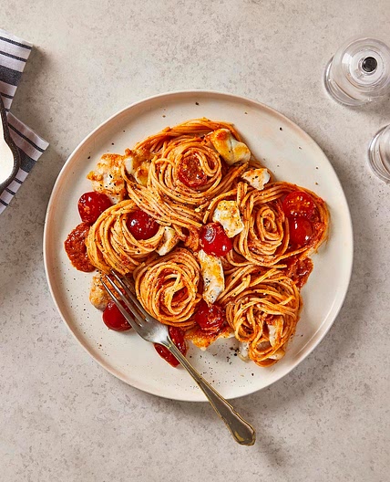 10-Min Creamy Haddock Spaghetti With Chilli