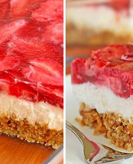 Strawberry Pretzel Dessert