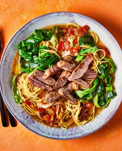 Taiwanese beef noodle soup