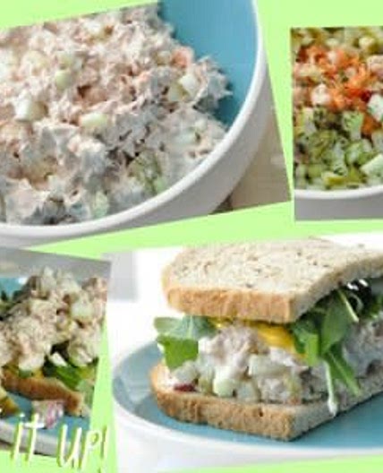 Mixed veggi tuna sandwich