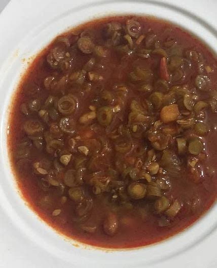 Green beans sauce
