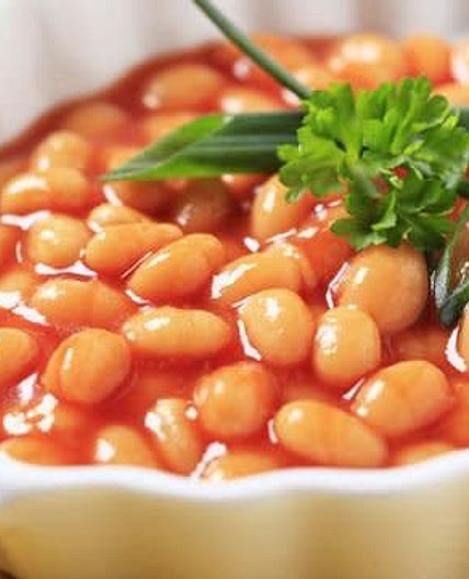 White bean sauce with rice