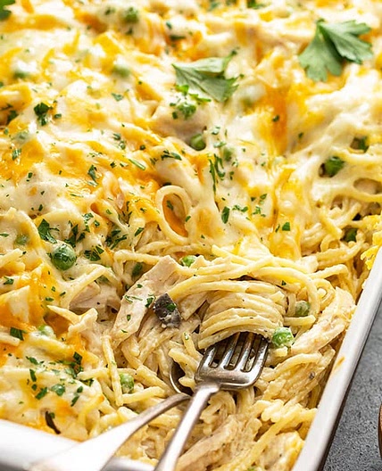 Easy Chicken Tetrazzini