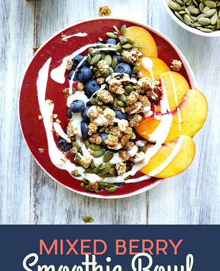 Mixed Berry Smoothie Bowl