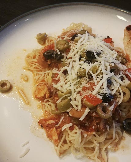 Muffaletta Mambo Pasta