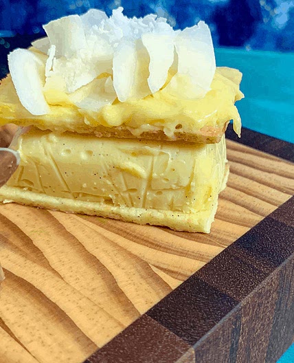 Lemon Curd Sugar Free Vanilla Slice
