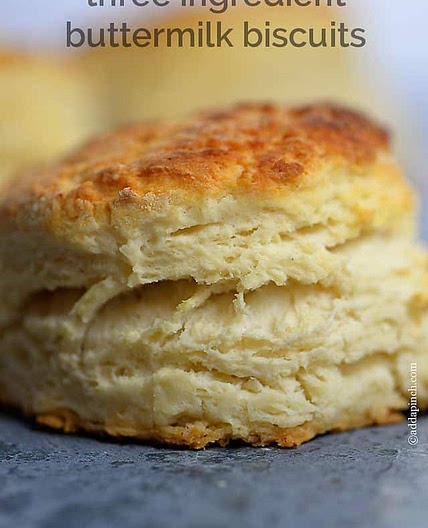 Three Ingredient Buttermilk Biscuit Recipe
