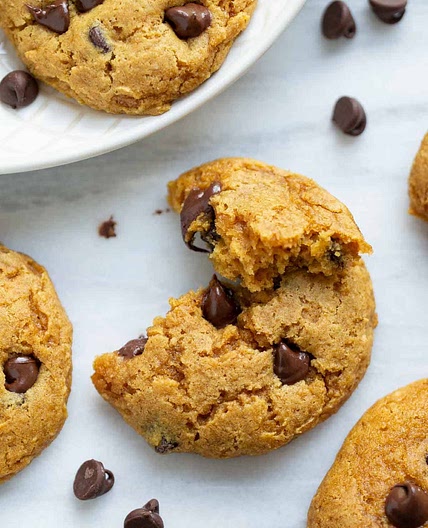 GF Pumpkin Chocolate Chip Cookies