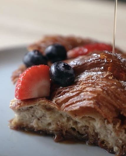Croissant French Toast Casserole