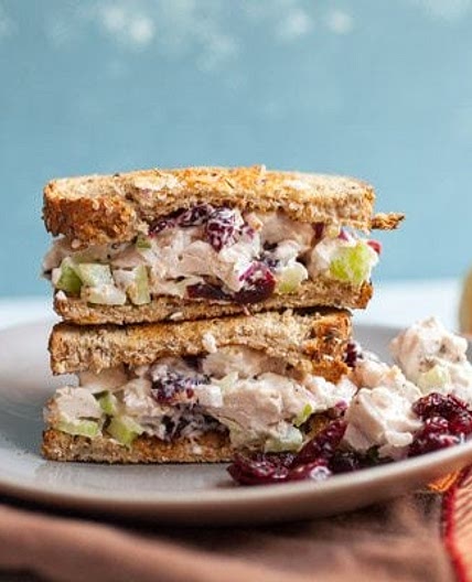 Leftover Turkey Salad Sandwiches