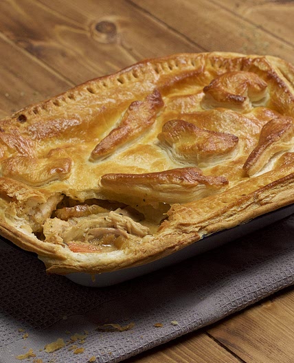 Leftover Roast Dinner Pie